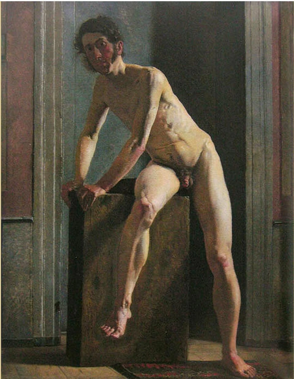 Christen Købke - Modello maschile, 1833